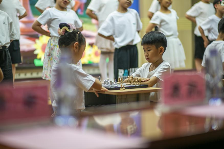 天津市河北区育婴里小学国际象棋共建基地启航